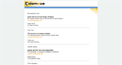 Desktop Screenshot of domeus.com