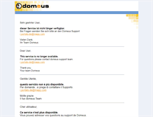 Tablet Screenshot of domeus.com